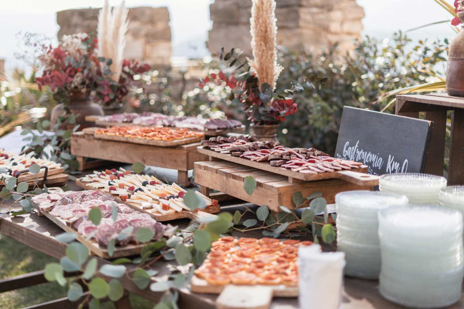 Bufet per a casament