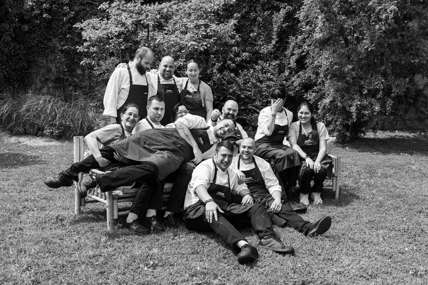 cuina-uauu equipo de cocina de UAUU weddings & events