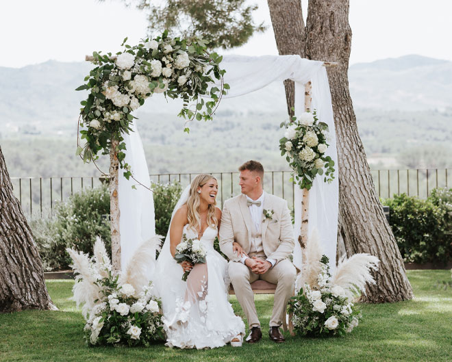 El ritual del handfasting en una boda