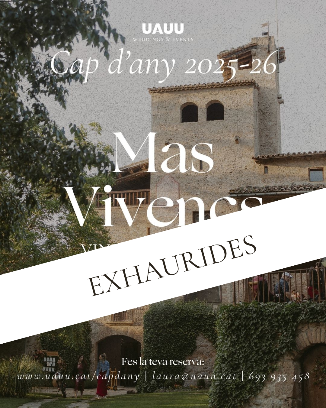 Cap d'any 2025 2026 a Mas Vivencs