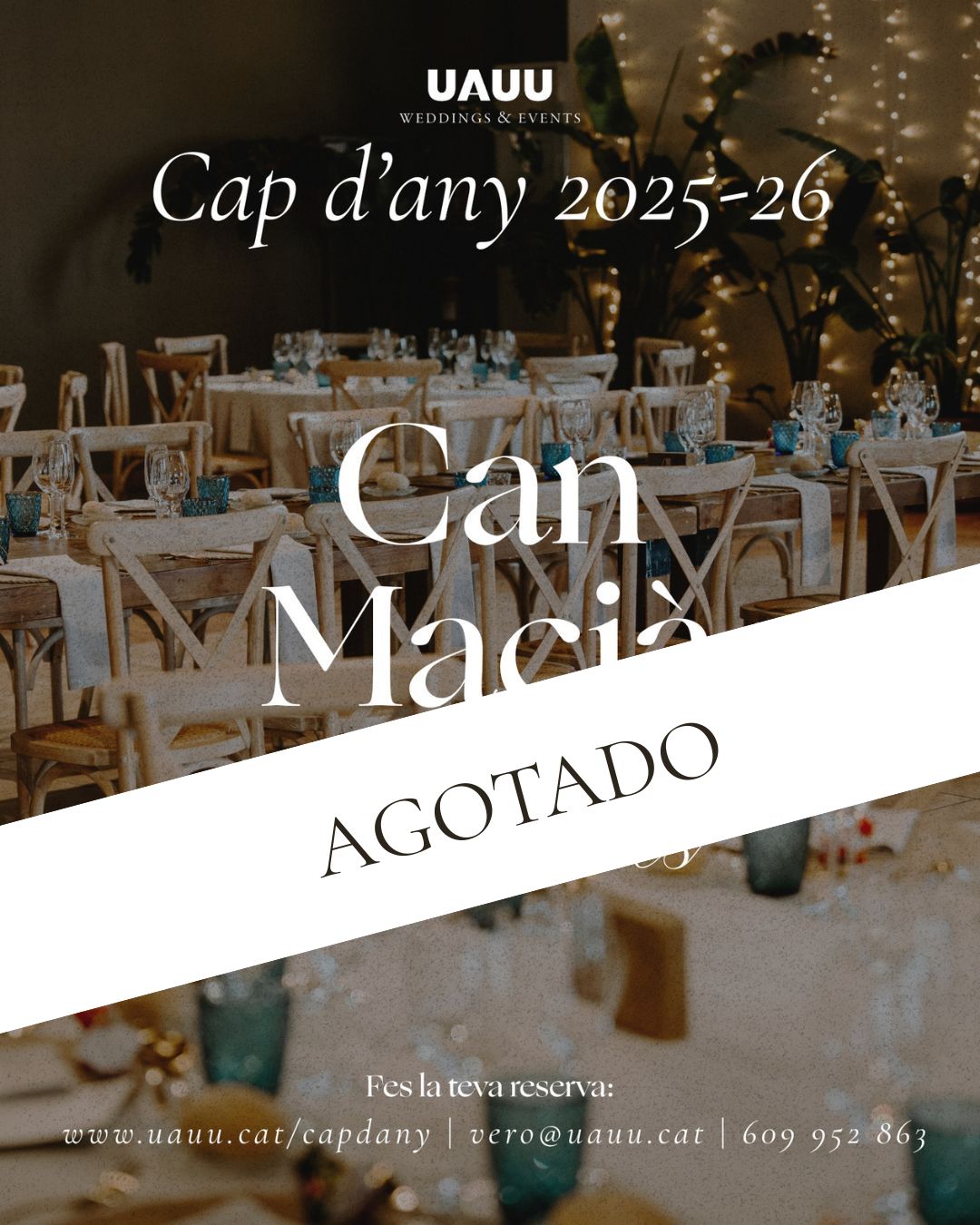 Cap d'any a Can Maci&agrave; 2025 2026