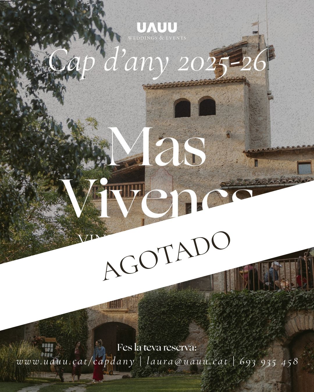 Cap d'any 2025 2026 a Mas Vivencs