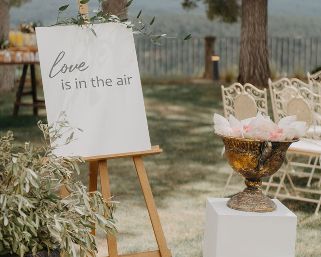 Opcions d'idees de decoraci&oacute; de casament