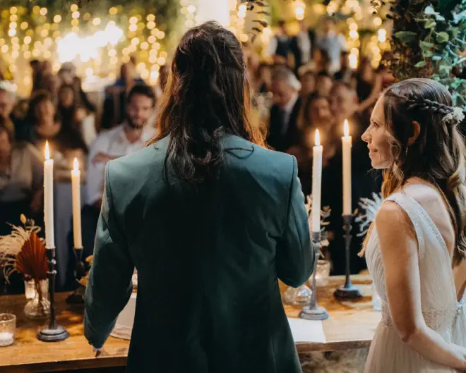 El horario de una boda de noche paso a paso